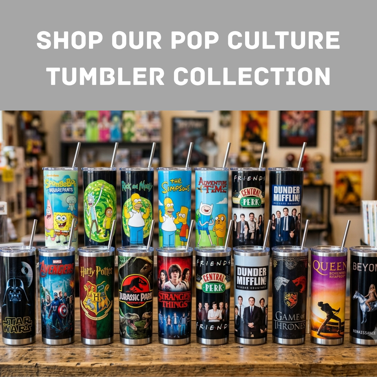 Image of Custom Unique designed 20oz tumblers