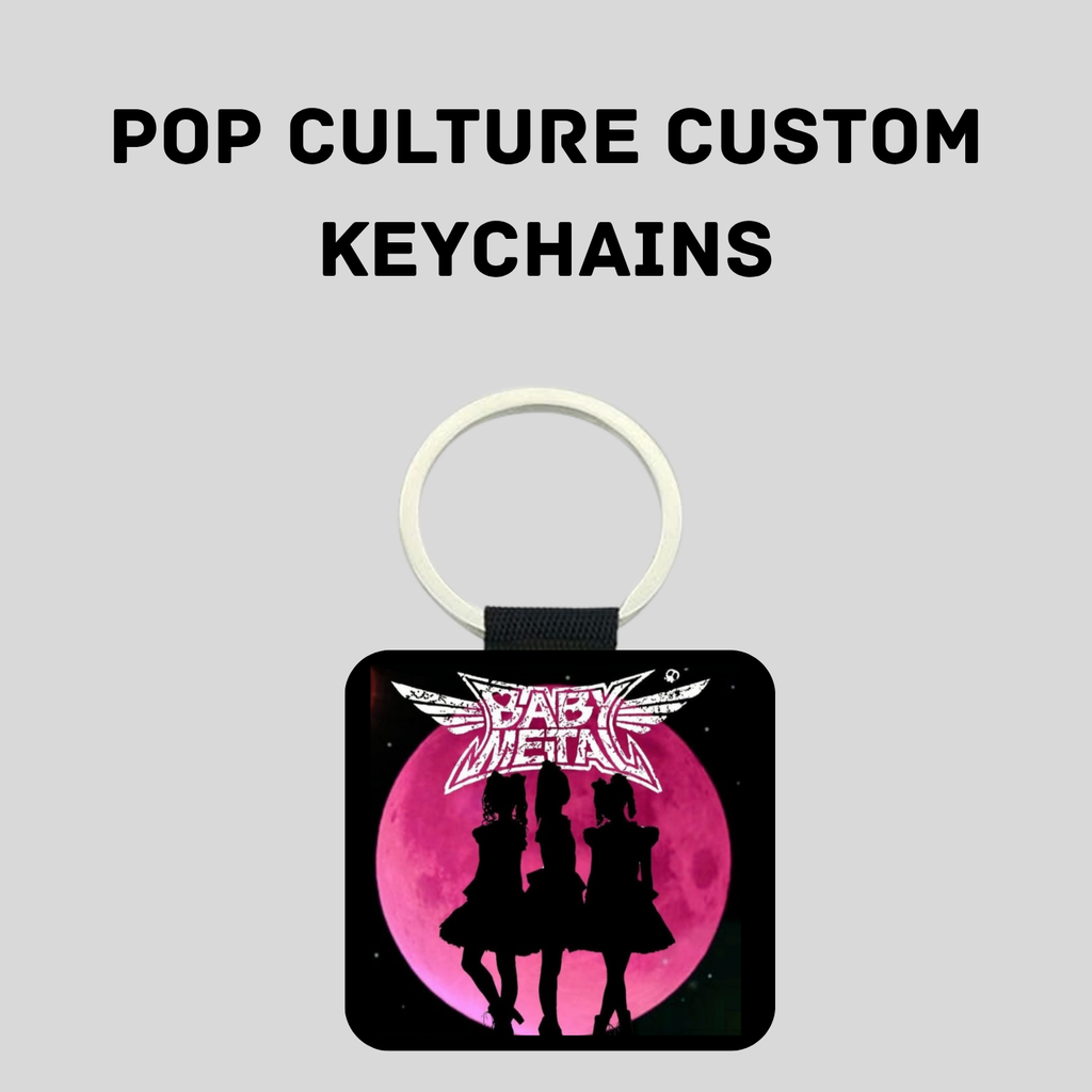 Baby Metal Custom Heavy Metal Keychain