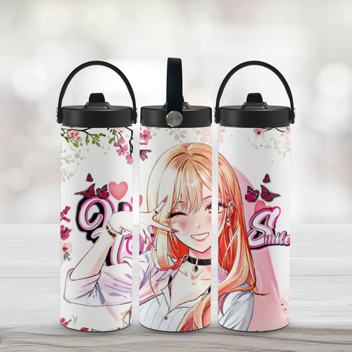 Anime Girl-Marin Kitagawa-20oz Tumbler-Sports Water Bottle-Custom Tumbler Cups