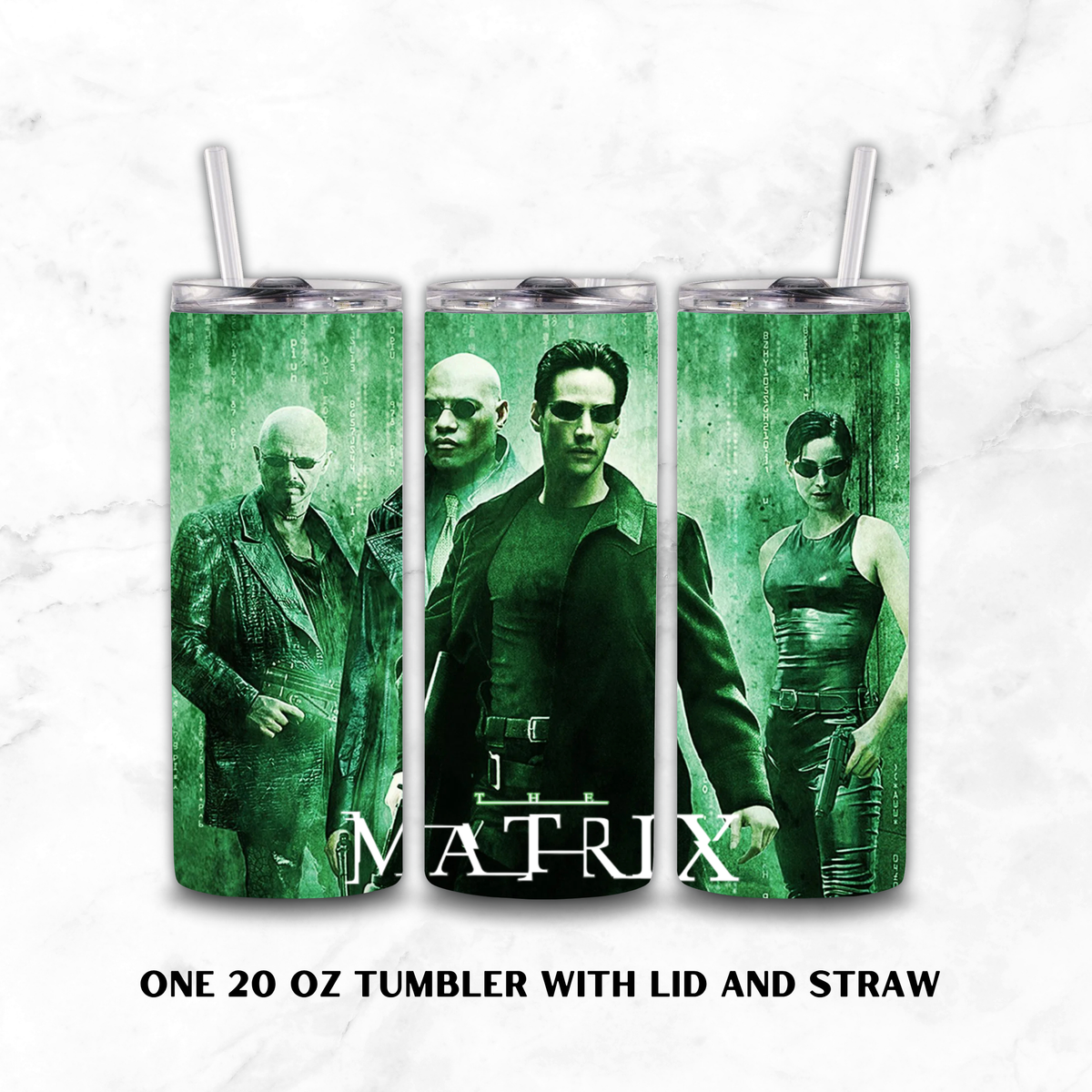 The Matrix Custom Movie Tumbler